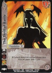 The Thrill of Battle FOIL